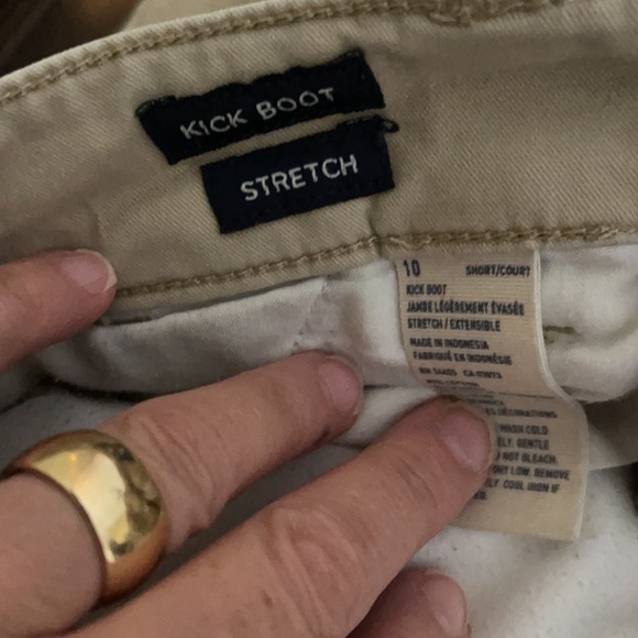 American eagle khakis boot cut sz 10 stretch - Picture 4 of 4